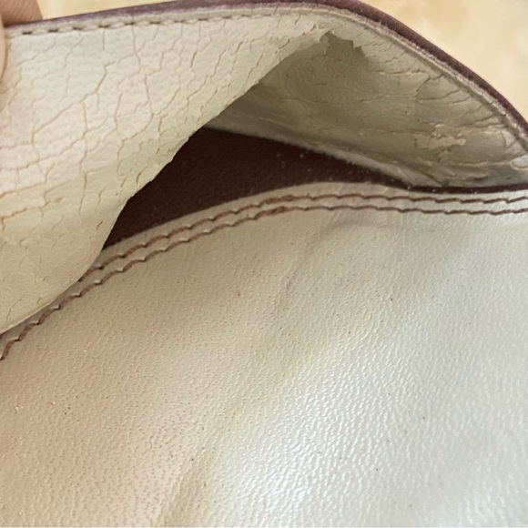 Unisa Brown Leather Heeled Slide Sandals size 6 1/2 B - Picture 9 of 11